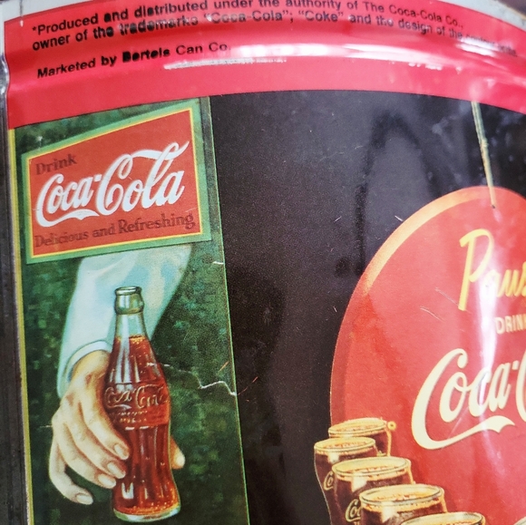 Vintage 1989 Nostalgic Coca-Cola Shabby Chic Collector's Tin - Picture 13 of 16